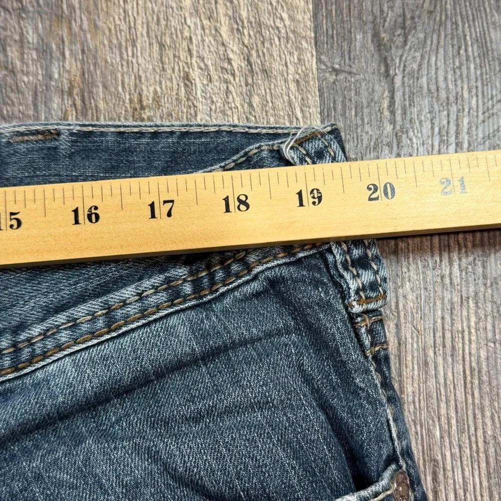 Silver Jeans Zac Relaxed Straight Leg Jeans Mens 38x34 Medium Wash Denim Western